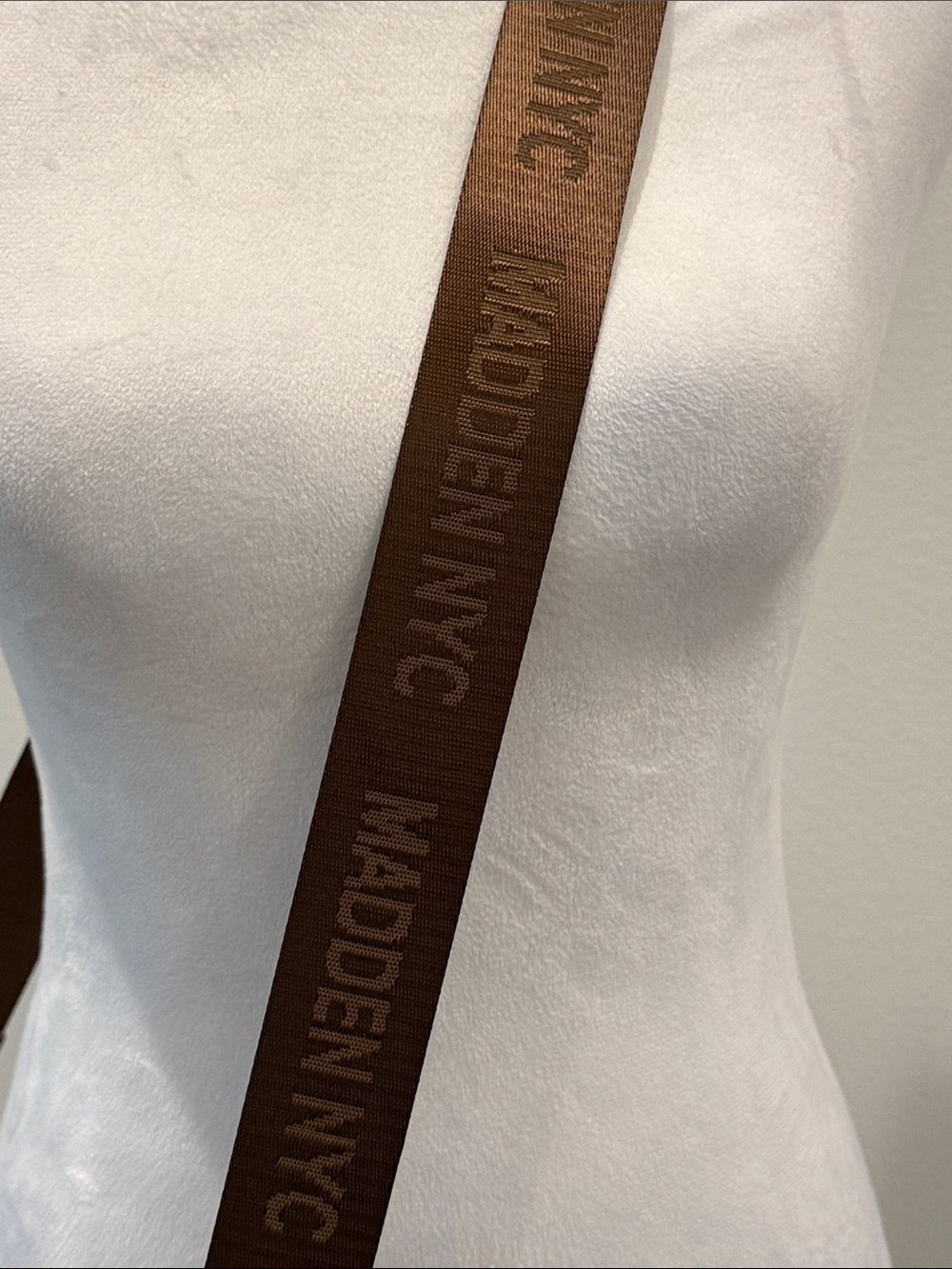 Madden NYC Slouchy Top Handle Satchel Cognac Color Faux Suede NWOT - Picture 13 of 16